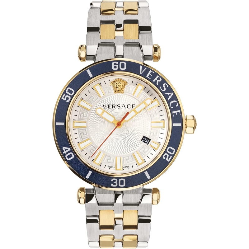 Versace Greca Sport Two-Tone Unisex Watch VEZ300521