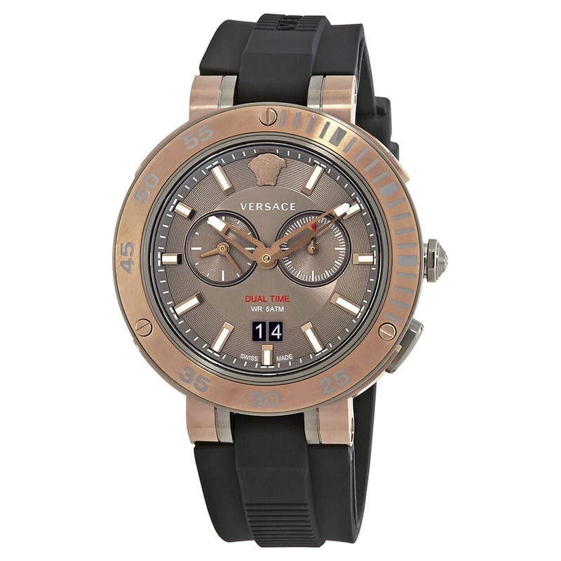 Versace V-extreme Brown Dial Men’s Watch VCN030017