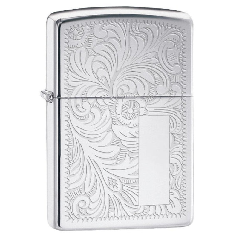 Zippo Slim Chrome Venetian Lighter