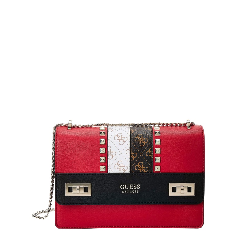 GUESS Katey Crossbody Bag  Red | Bold & Luxurious  VS787021