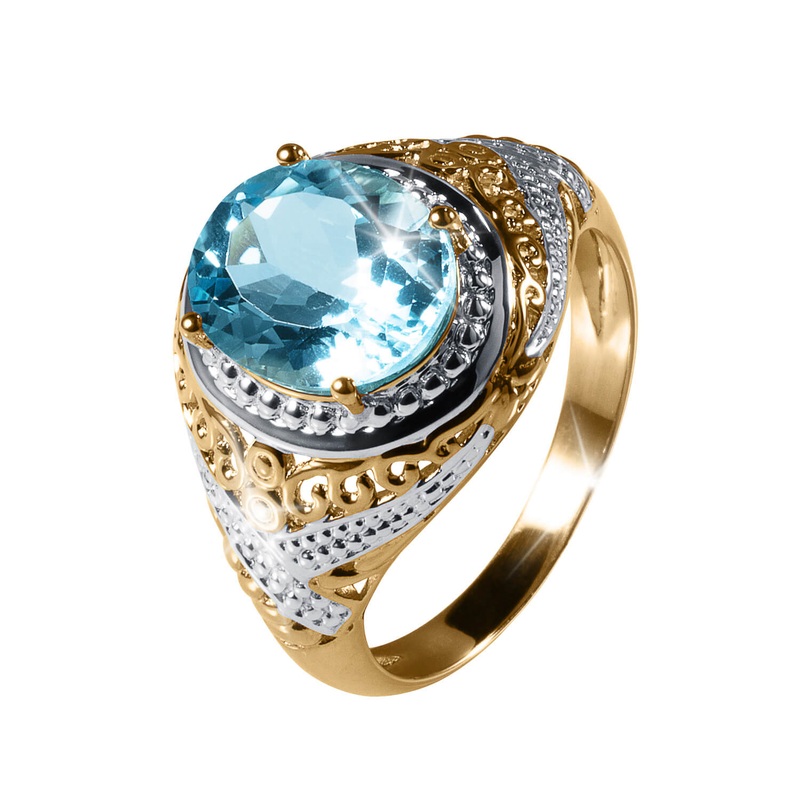 High Seas Topaz Men’s Ring 13