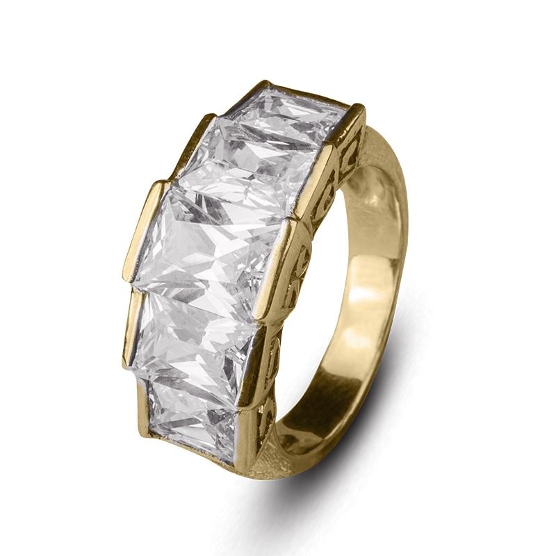 Infinity Half Eternity Ring 5