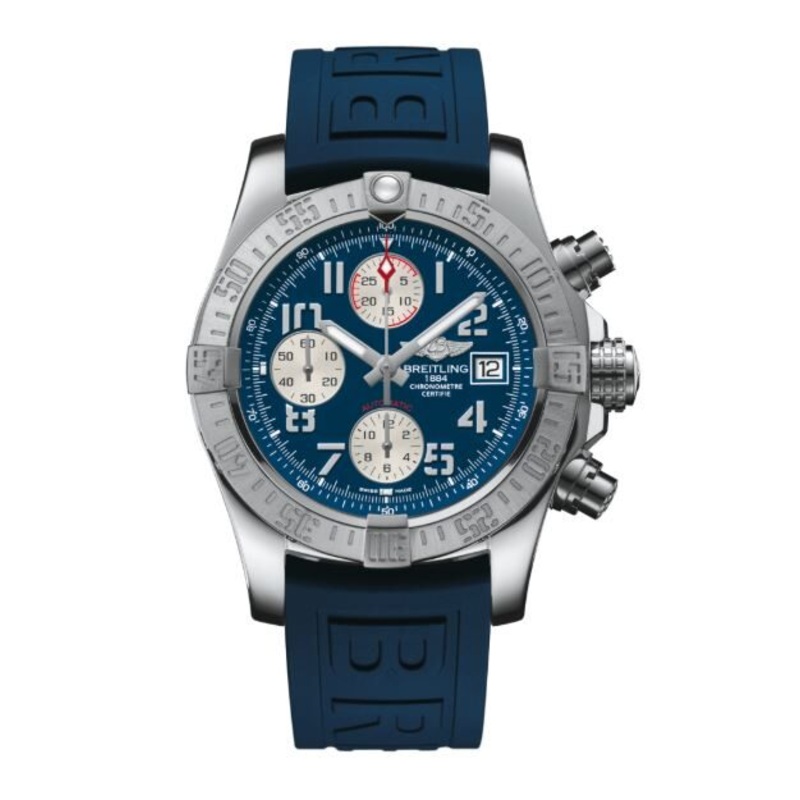 Breitling Avenger II Chronograph Automatic Mariner Blue Dial Men’s Watch A13381111C1S2