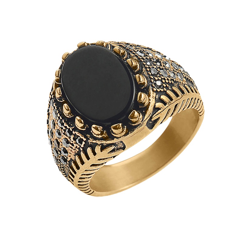 Optima Onyx Men’s Ring 12