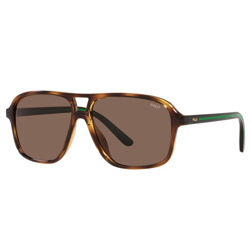 Polo Ralph Lauren 0PH4177U 500373 58 (POL07) Men’s Shiny Havana Sunglasses