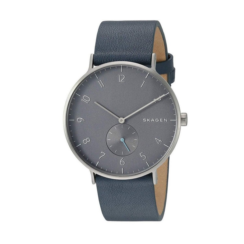 SKAGEN SKW6469 Analogue Blue Dial Men’s Watch 40 Blue Stainless Steel