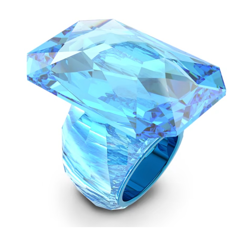 Swarovski Lucent Cocktail Ring Aqua 5607355 58