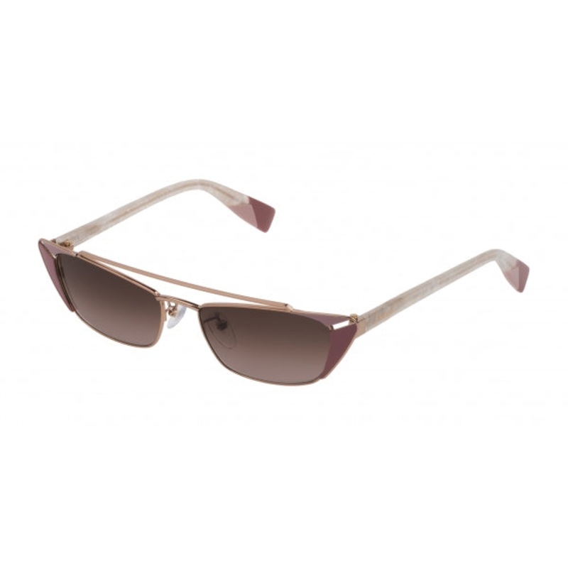 Furla Women’s Sunglasses Cat Eye Brown SFU345 08M6