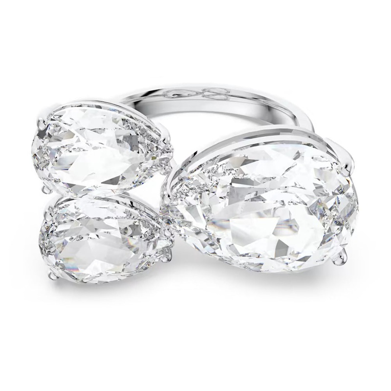 Swarovski Millenia Pear Cut Cocktail Ring 58
