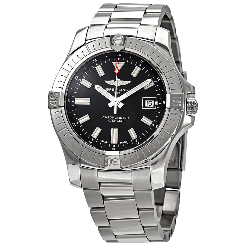 Breitling Avenger 43 Automatic Black Dial Men’s Watch A17318101B1A1