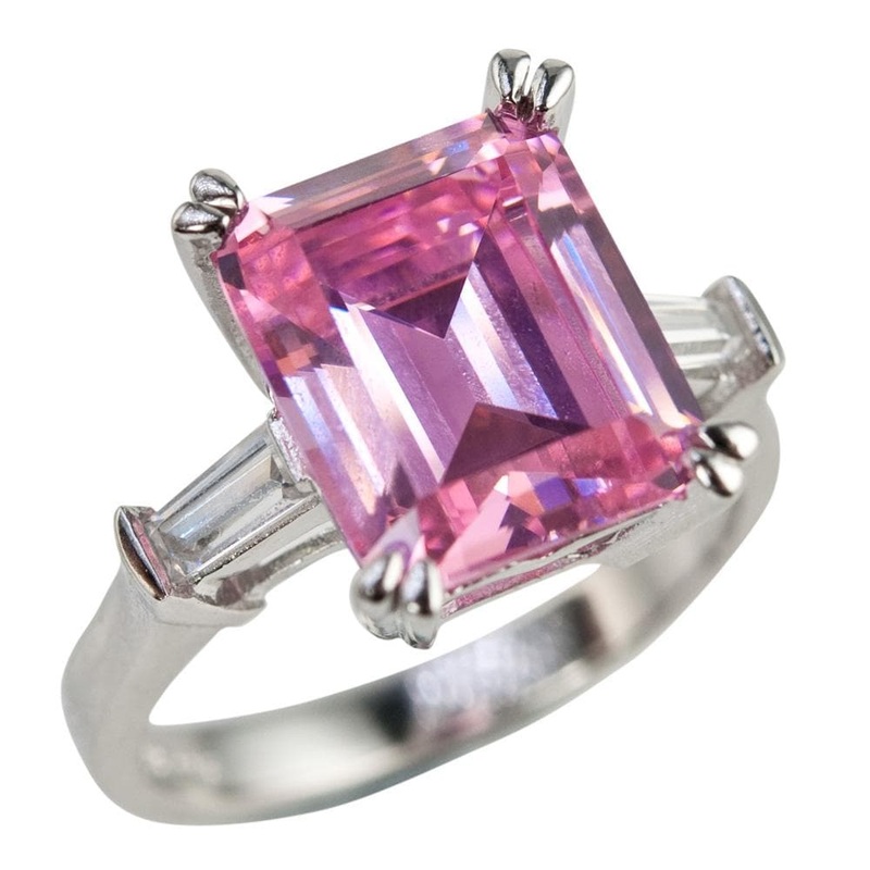 Pink Billionaire Ladies Ring 5