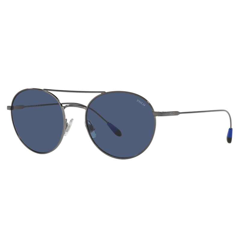 Polo Ralph Lauren 0PH3136 915780 51 (POL05) Men’s Shiny Dark Gunmetal Sunglasses