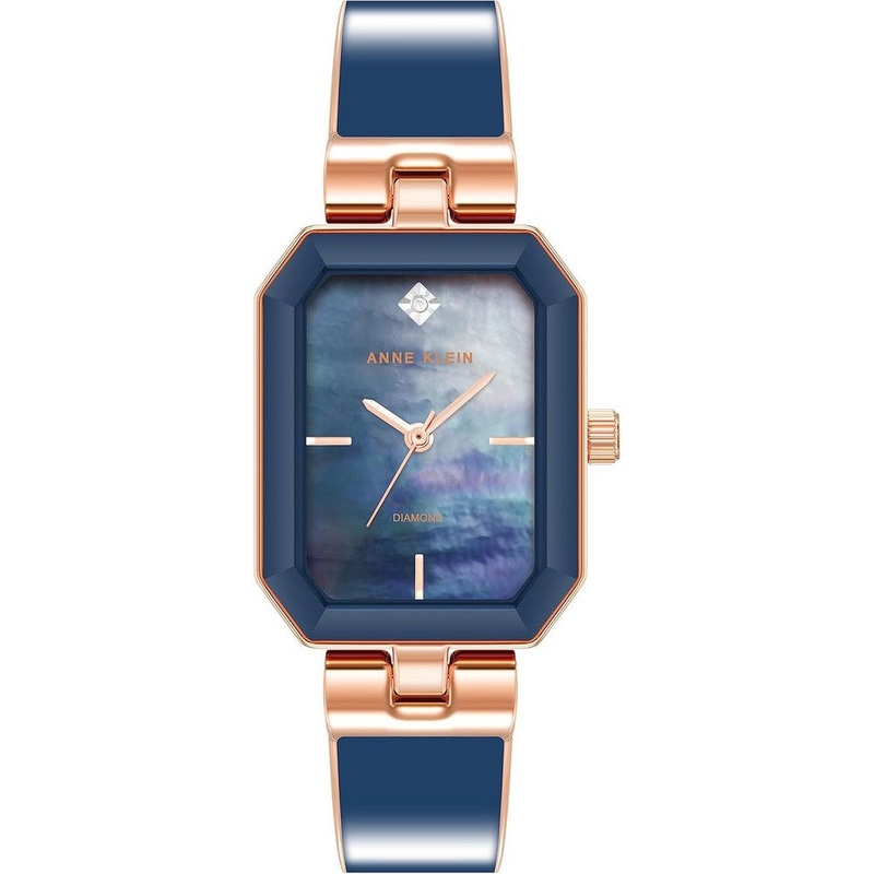 Anne Klein Ladies Watch AK/4162NMRG 32 Navy Stainless Steel