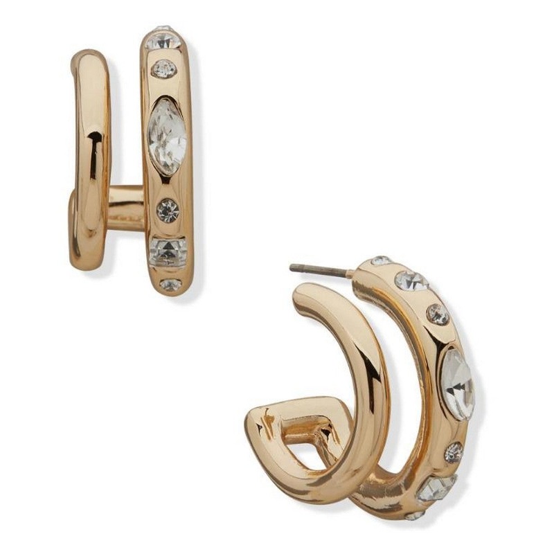 Nine West Jewelry 19G01324 Gold-Tone Earrings Gold Metal Earrings