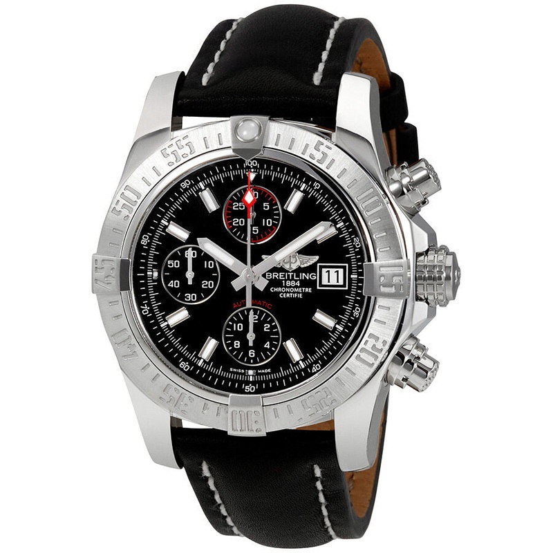 Breitling Avenger II Automatic Black Dial Men’s Watch A1338111/BC32BKLT A1338111-BC32-435X-A20BA.1