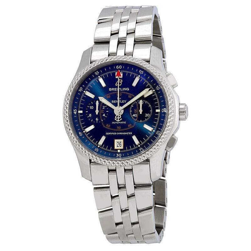 Breitling Bentley Automatic Chronograph Blue Dial Men’s Watch P2636212/C707-SS P2636212-C707-996A