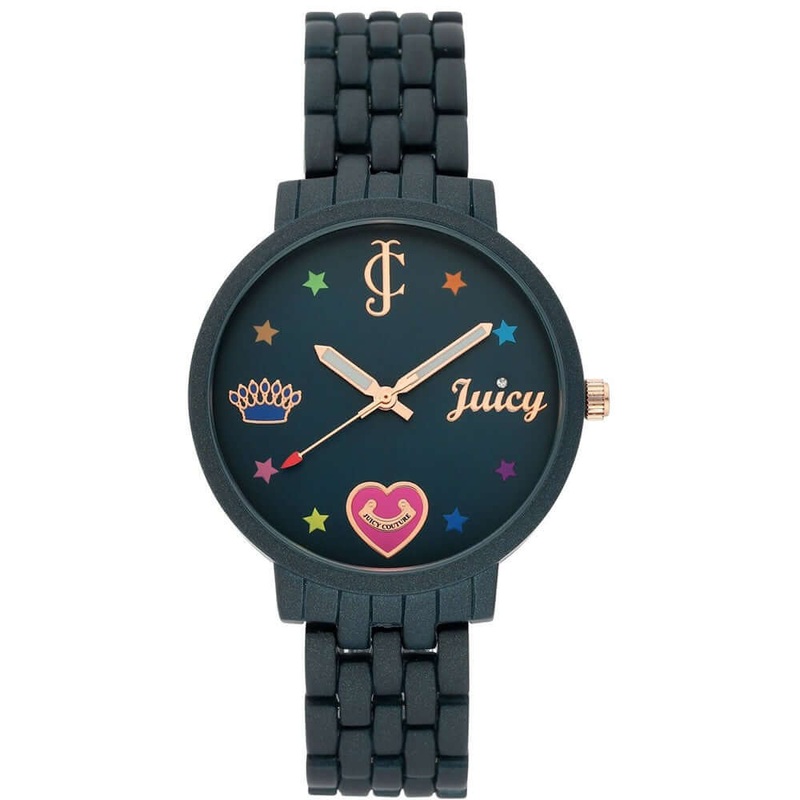 Juicy Couture Women’s Watch JC/1108BLBL – Cool Blue Style 34 Blue Stainless Steel