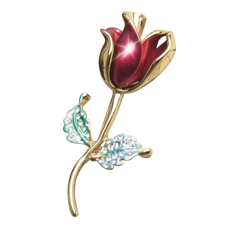 Rosea Brooch