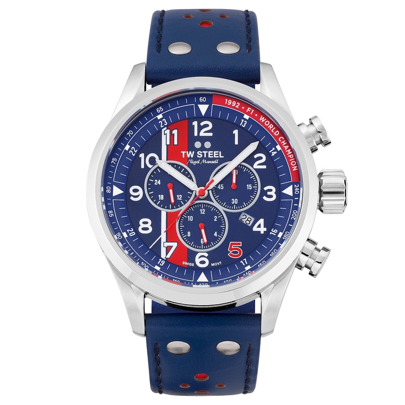 TW Steel Men’s Blue Swiss Volante Watch SVS307