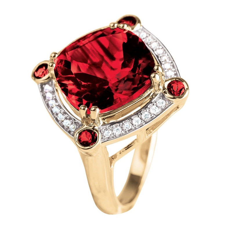 Everlasting Garnet Ring 6