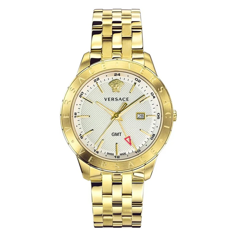 Versace Men’s Watch Univers GMT Gold Bracelet VEBK00518