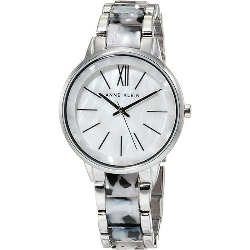 Anne Klein AK/1413BTSV Ladies Watch 37 white Stainless Steel
