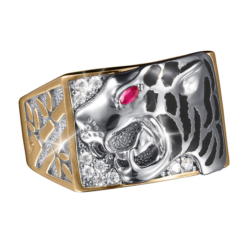 Tiger’s Roar Men’s Ring 10