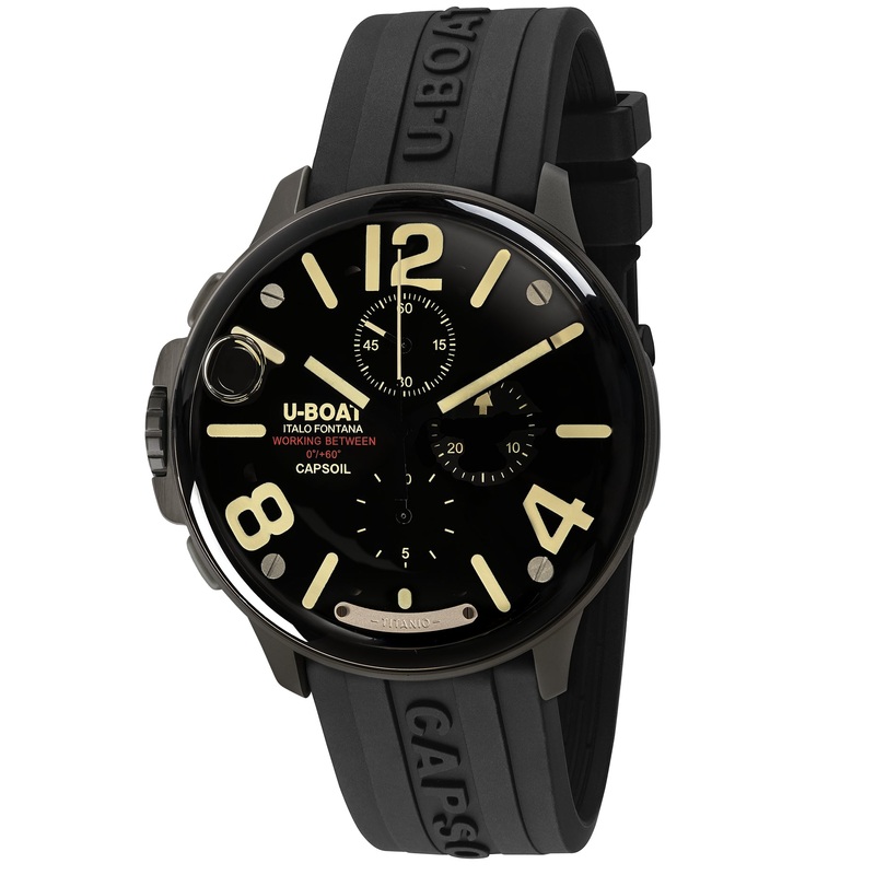 U-Boat 8897 Capsoil 45 Chrono Titanium Men’s Watch