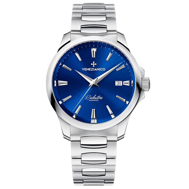 Venezianico 1221502C Redentore 40 Men’s Blue Watch