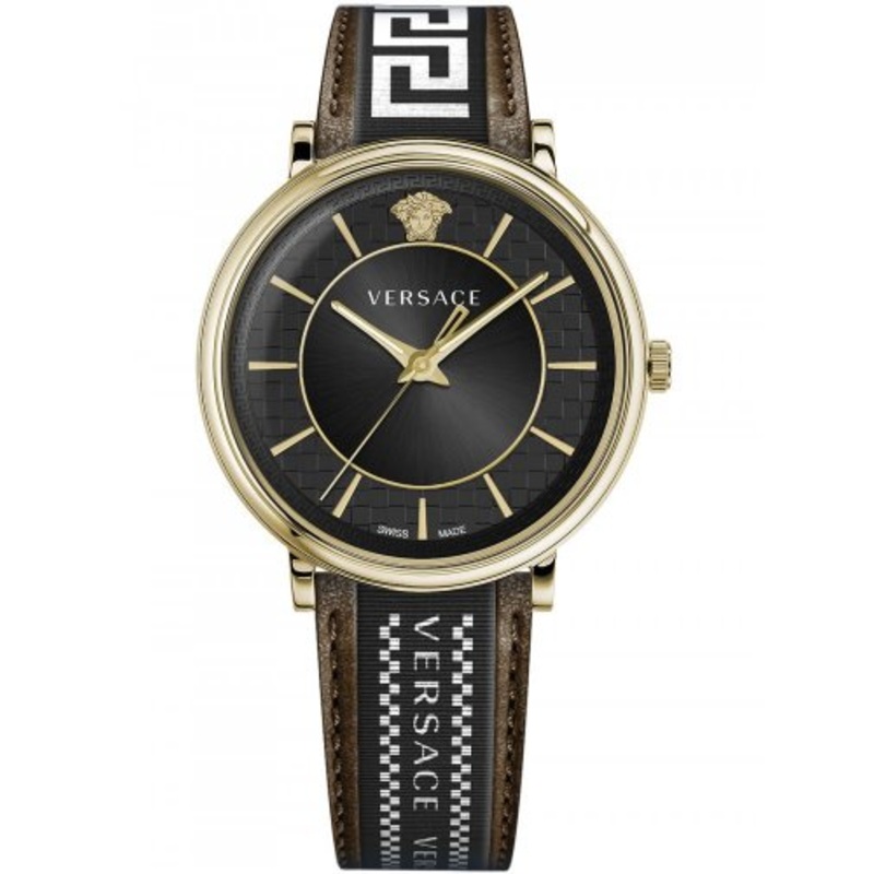 Versace Men’s Watch V-Circle Brown Gold VE5A01721