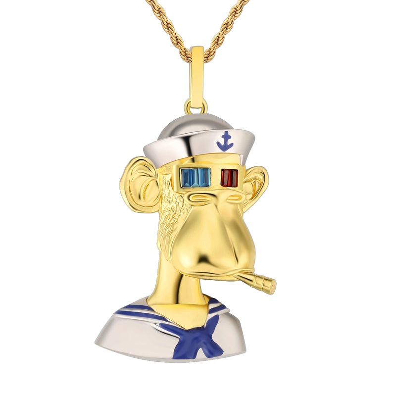 Big Daddy Bored Ape NFT Pendant #10 – Limited edition