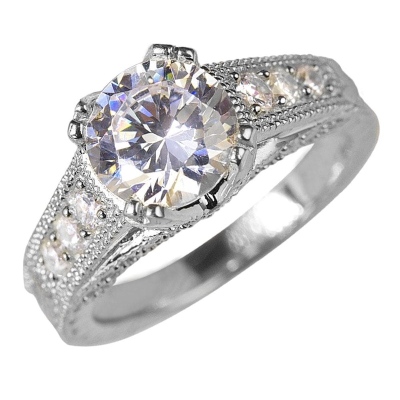 Eliana Rhodium Ring 9