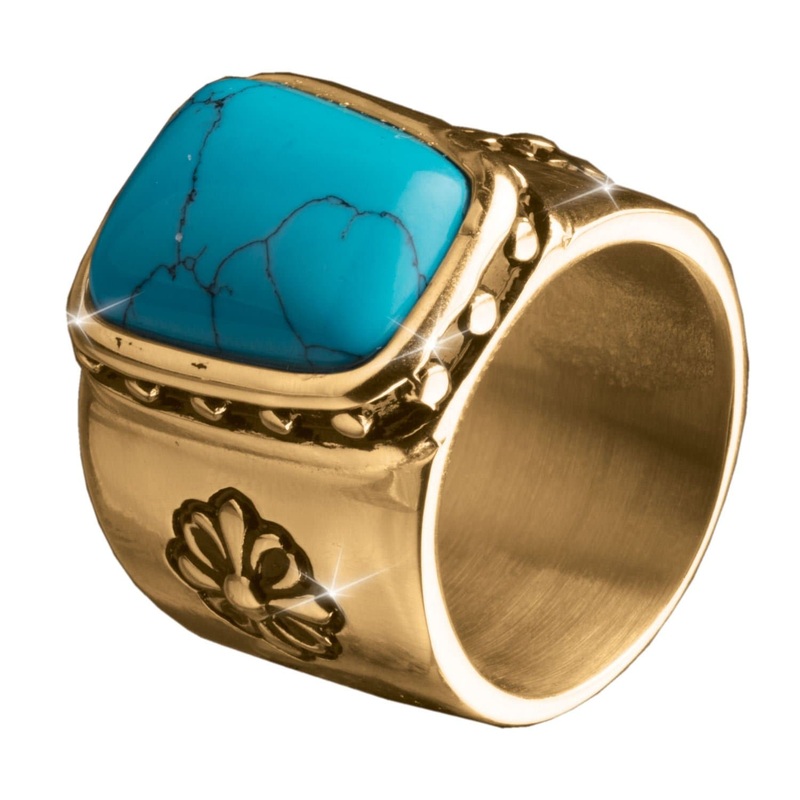 Southwest Turquoise Ring 14