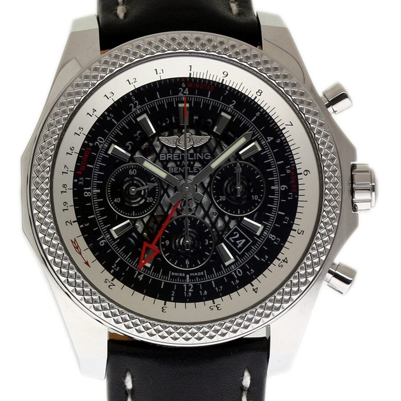 Breitling Bentley Chronograph Automatic Chronometer Black Dial Men’s Watch AB043112/BC69