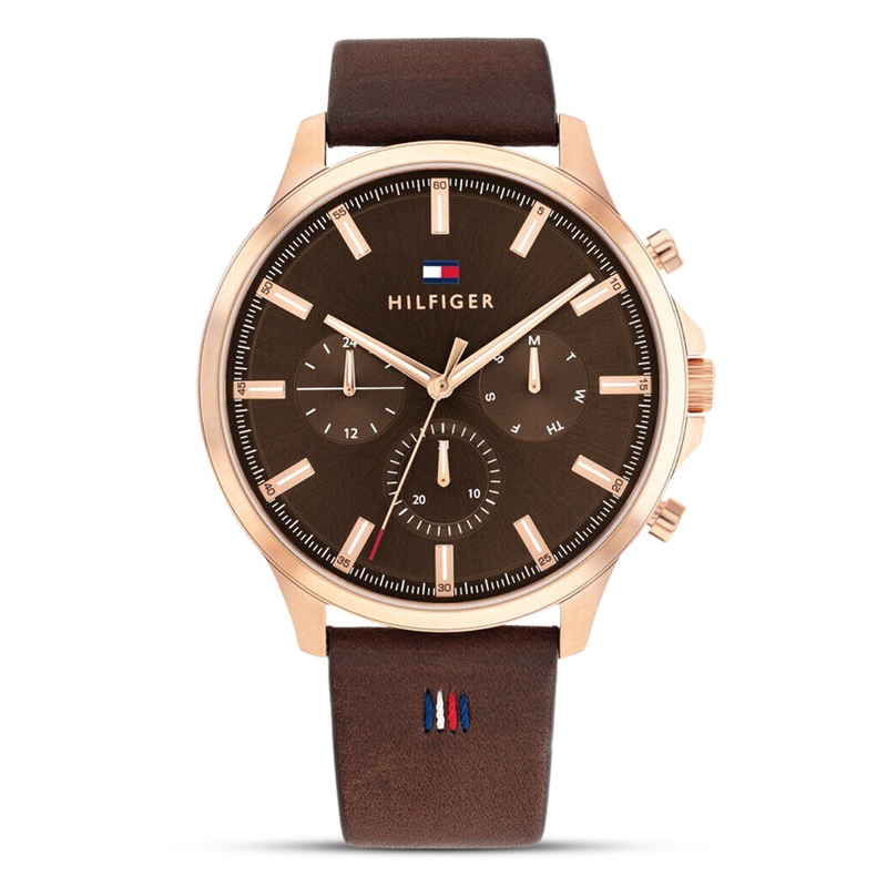 Tommy Hilfiger Ryder Brown Dial Leather Men’s Watch| TH1710497