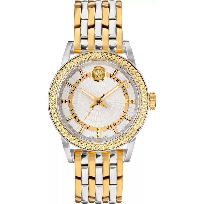 Versace V-Eternal Two-Tone Unisex Watch VEPO00620