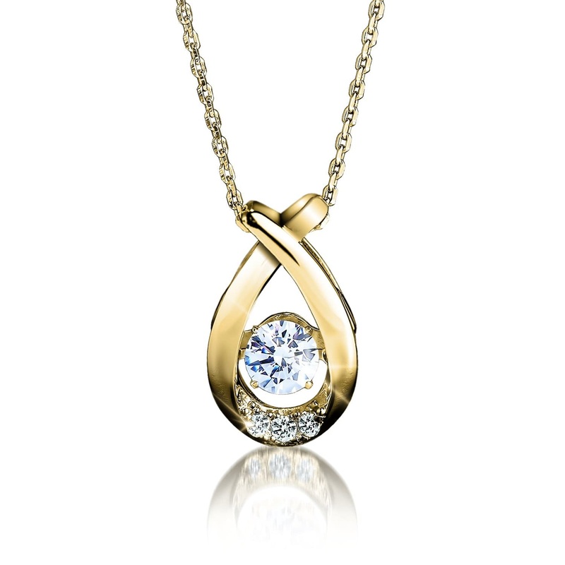 ‘Dancing’ Jewelry Gold Pendant