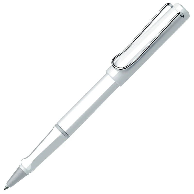 LAMY Safari Rollerball Pen white White M 63 plastic