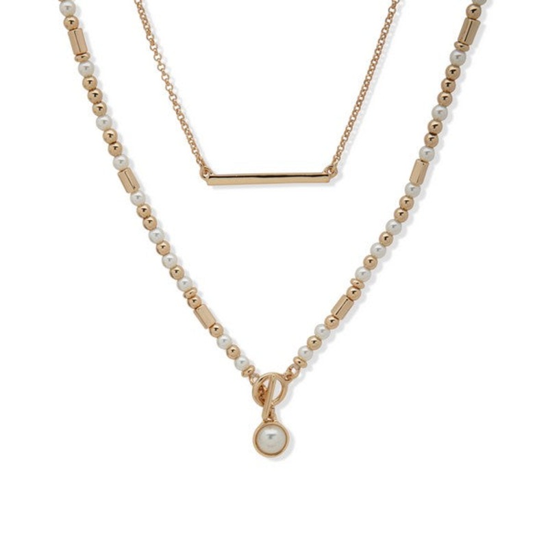 Nine West Jewelry 19N00188 Necklace Gold Brass Necklace