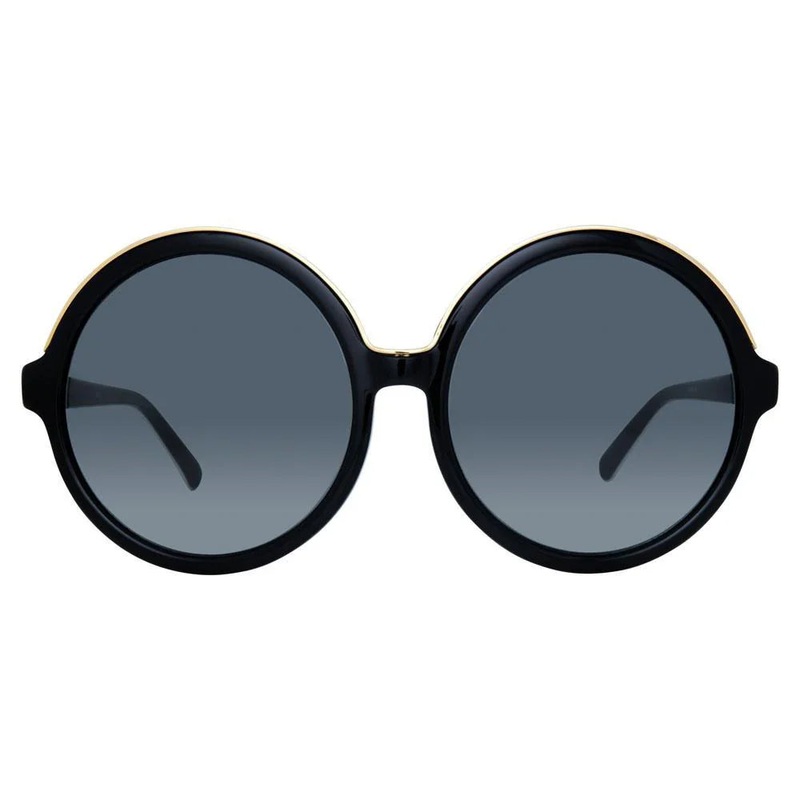 No. 21 Women’s Sunglasses Round Black Gold N21S1C1SUN