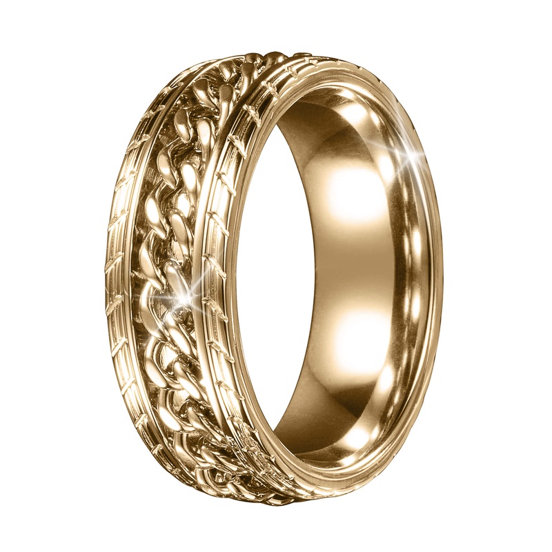 Timeless Curb Men’s Ring 9