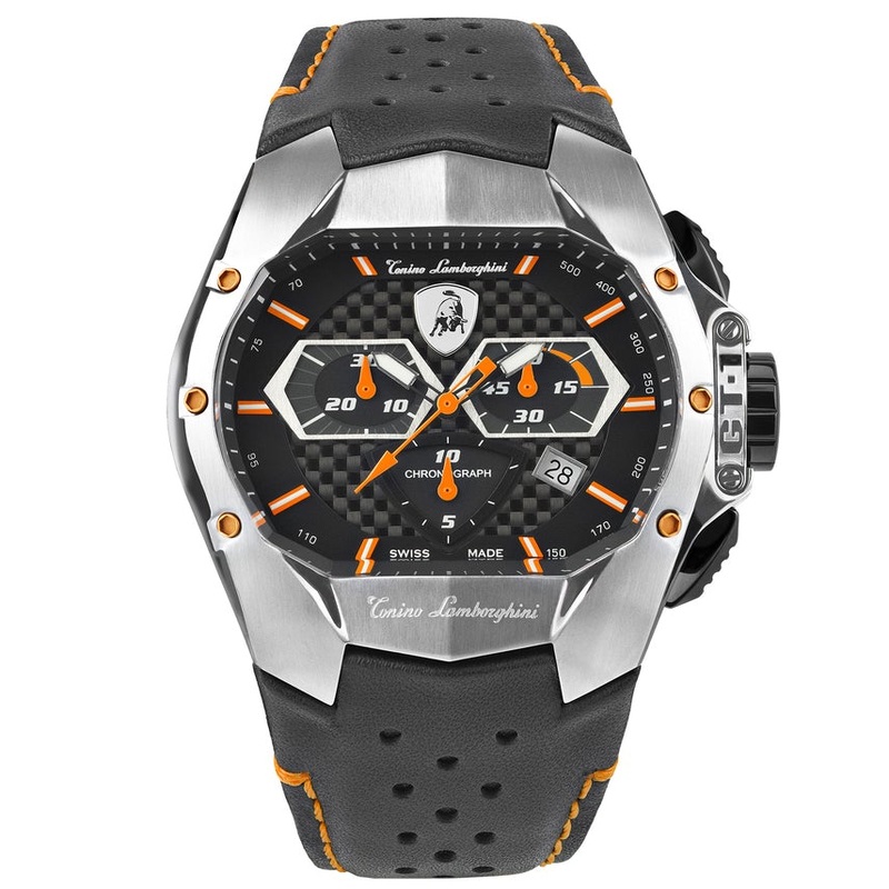 Tonino Lamborghini T9GB-SS Men’s Black GT1 Watch