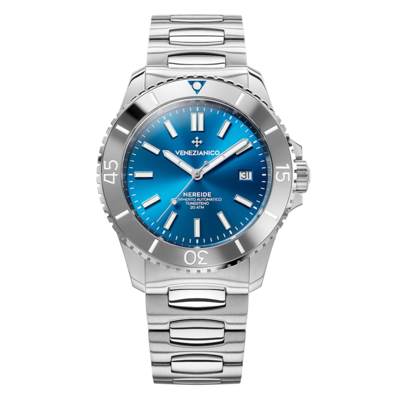 Venezianico Automatic Watch Nereide Tungsteno Blue 4521501C