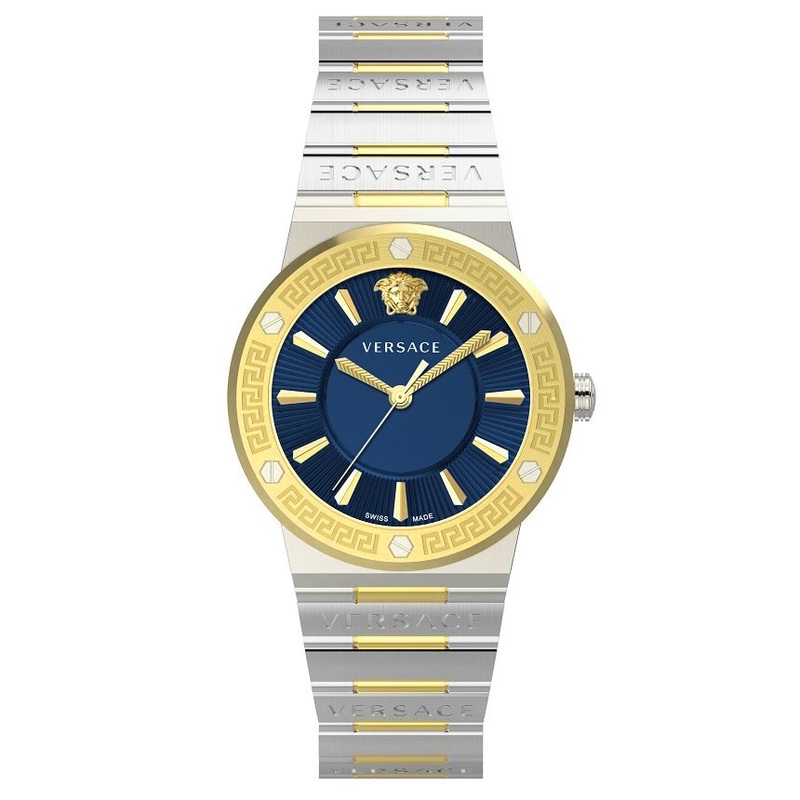 Versace Greca Logo Ladies’ Blue Watch VEVH01120