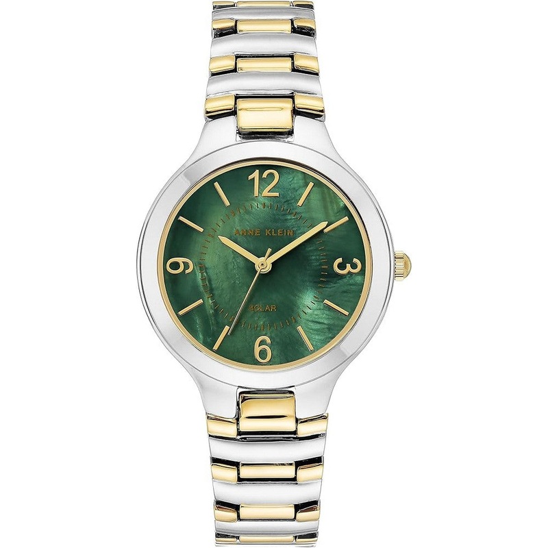 Anne Klein AK/3711GNTT Ladies Watch 32 Green Stainless Steel