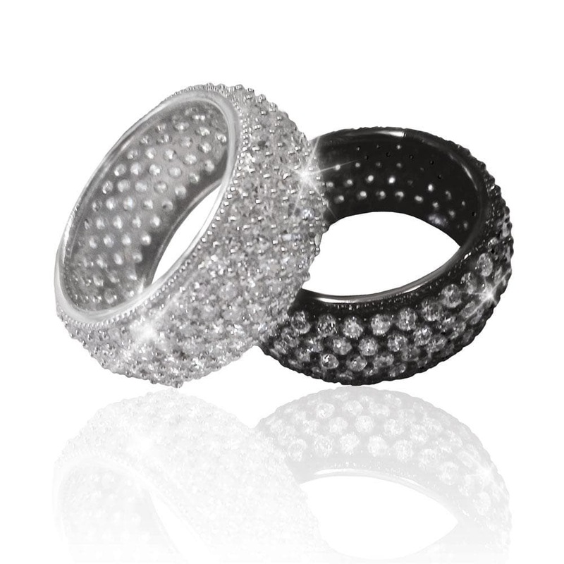 Dash Black Rhodium Ring 6