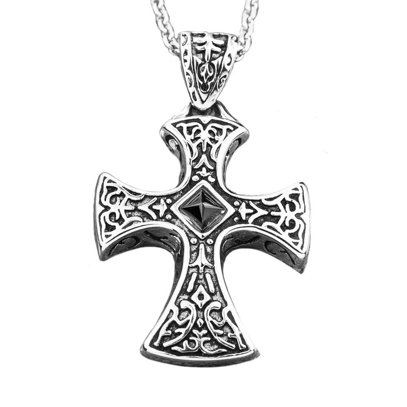 Gothica Men’s Cross Steel