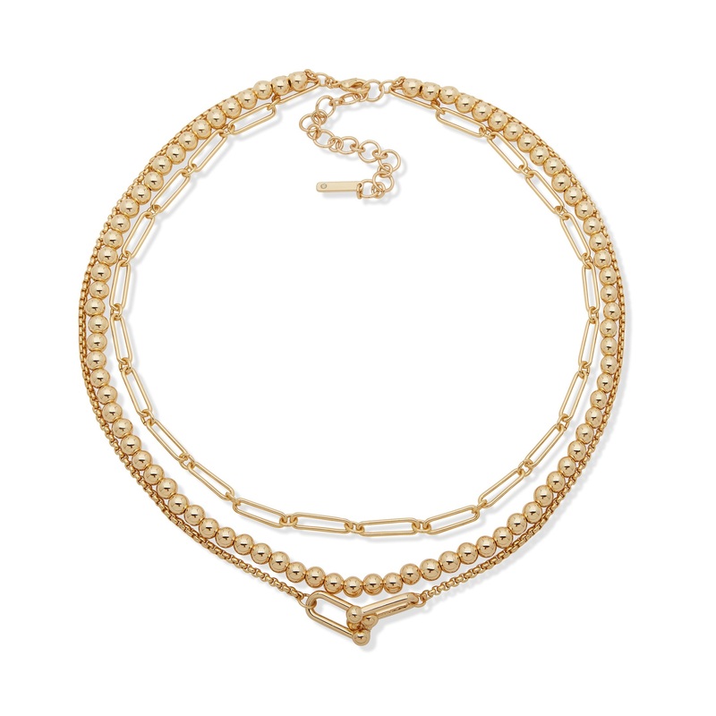 Nine West 19N00978 Necklace Gold Gold Necklace