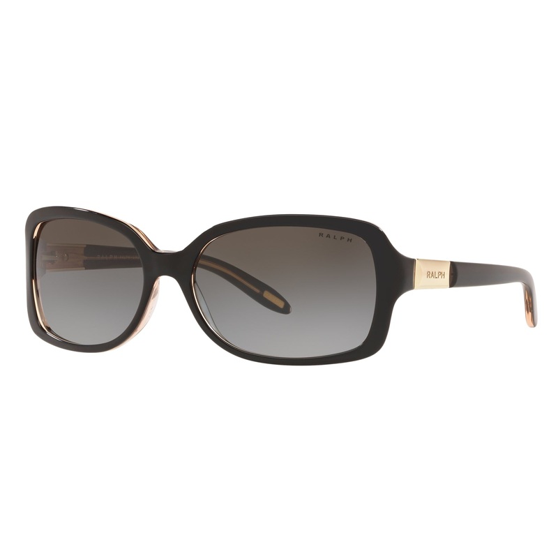 Ralph by Ralph Lauren 0RA5130 58968G 58 (RL5) Women’s Shiny Black Sunglasses