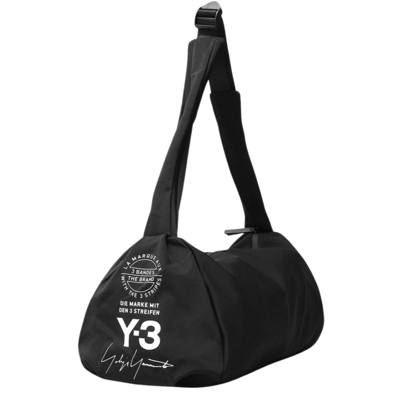 Y3 CY3505 Gym CrossBody Sling Bag  Black, Lightweight Sports Accessory